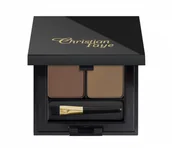 Akcesoria i kosmetyki do stylizacji brwi - Christian DUO NATURAL - Zestaw 2 półpermanentnych pudrów do brwi - CF504 - IRID BROWN - DARK BROWN - miniaturka - grafika 1