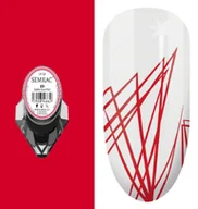 Żele do paznokci - Semilac Żel Do Zdobień Spider Gum 09 Neon Red - miniaturka - grafika 1