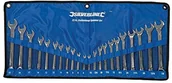 Klucze i nasadki - Silverline Silver Line sp57 klucz płasko-oczkowych, 22-częściowy komplet 6  22 MM i 1/4  7/8 cala SP57 - miniaturka - grafika 1