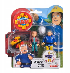 Simba Strażak Sam Figurki Sam i Trevor Akcesoria - Figurki dla dzieci - miniaturka - grafika 3
