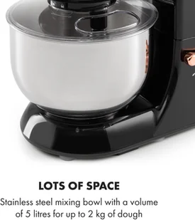 Klarstein Lucia Elegance TK2-LuciaEleg-B - Roboty kuchenne Klarstein Lucia Elegance TK2-LuciaEleg-B - Roboty kuchenne - miniaturka - grafika 6