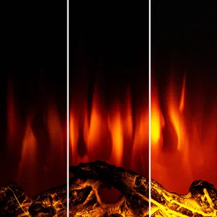 Klarstein Klarstein Lamington, kominek elektryczny, 2000 W, płomienie LED, termowentylator, timer, oświetlenie otoczenia GDW24-LamingtonW - Kominki elektryczne - miniaturka - grafika 4