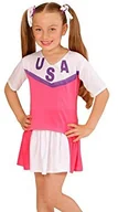 Stroje karnawałowe - Widmann Andreas 00617  kostium dziecięcy Cheerleader, górna część i spódnica, 158, Rosa 00618 - miniaturka - grafika 1