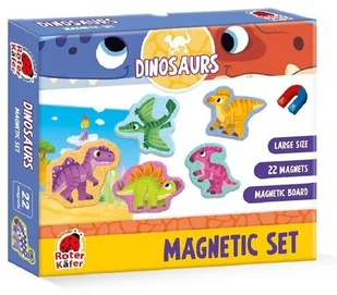 Roter Kafer Zestaw magnesów. Dinozaury - Roter Kafer - Puzzle - miniaturka - grafika 2