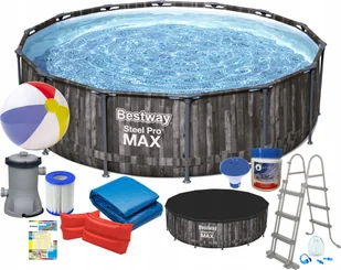 Bestway 15w1 basne stelażowy 427x107 cm 5614Z 5614Z - Baseny ogrodowe - miniaturka - grafika 2