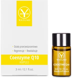 Yasumi Yasumi Coenzym Q10 Ampułka Koenzym Q10 3 ml - Pozostałe kosmetyki do pielęgnacji twarzy - miniaturka - grafika 2