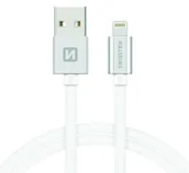 Kable USB - Kabel 8 - Pin Swissten 1,2m srebrny - miniaturka - grafika 1