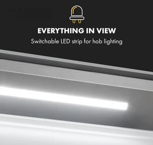 Klarstein Royal Flush Eco 90 Biały (CGCH3-RoyFlush-90WH) - Okapy kuchenne - miniaturka - grafika 4