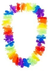 GoDan Naszyjnik hawajski, tropikalny - Stroje karnawałowe - miniaturka - grafika 2