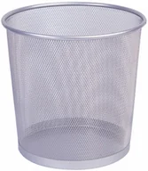 Kosze na śmieci - FENIKS Q-CONNECT Q-CONNECT 12l.met. - srebro KF00850 - miniaturka - grafika 1