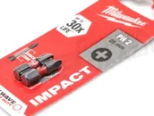 Bity - MILWAUKEE Milwaukee Końcówka Bita 1/4 L=25MM PH2 / 2 Szt. - miniaturka - grafika 1