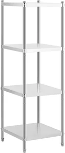 Royal Catering Regał metalowy 60 x 60 x 180 cm 200 kg RCER-6060 - Meble gastronomiczne Royal Catering Regał metalowy 60 x 60 x 180 cm 200 kg RCER-6060 - Meble gastronomiczne - miniaturka - grafika 1