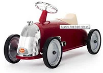 Baghera Samochodzik jeździk metalowy dla dzieci Rider, XL, czerwony - Chodziki - miniaturka - grafika 3