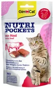 Przysmaki dla psów - GimCat GIMCAT NUTRI POCKETS Przysmak Odkłaczanie Wołowina 60g  od 95zł +DO 3% ZWROTU W PROGRAMIE LOJALNOŚCIOWYM 419213 - miniaturka - grafika 1