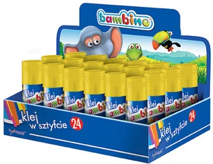 St. Majewski Klej w sztyfcie BAMBINO 9g. - Kleje biurowe - miniaturka - grafika 2