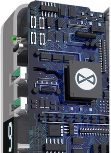 Forever Ładowarka sieciowa z bezprzewodowym power bankiem 6700mAh - Złącza, przejściówki, adaptery - miniaturka - grafika 2