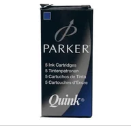 Naboje i atramenty - Parker NABOJE STD NIEBIESKI ZMYW. 5szt S0116210 - miniaturka - grafika 1