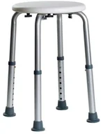 Dozowniki papieru i mydła dla firm - Masterline Taboret okrągły Pro biały 07705 - miniaturka - grafika 1