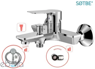 SOTBE NEA NEA-BW-60253883 - Baterie wannowe i prysznicowe - miniaturka - grafika 3