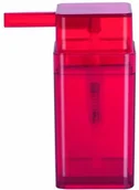Dozowniki papieru i mydła dla firm - Spirella spirella 10.15293 CUBO Clear-czerwony dozownik mydła 10.15293 - miniaturka - grafika 1