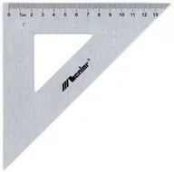Linijki, ekierki - Leniar Ekierka Professional 45/21cm Metal 10013 - miniaturka - grafika 1