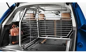 Transportery dla kotów - Audi Oryginalna  Q5 (typ FY, od 2017 R.) kratka samochodowa dla psa podłużne ochrona kratka bagażnika bagażniku Ciemnoszary 80 a017222 80A017222 - miniaturka - grafika 1
