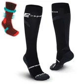 Skarpetki i podkolanówki sportowe - inSPORTline Podkolanówki kompresyjne inSPORTline Compleano AG+, Czarny, 39-42 24216-39-42 - miniaturka - grafika 1