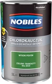 Farby zewnętrzne - Nobiles Farba Chlorokauczuk 1L (zielony trawiasty) - miniaturka - grafika 1