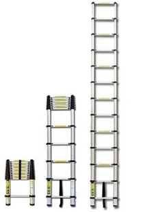 G21 Drabina teleskopowa aluminiowa GA-TZ9-2,6M, 6390382 - Drabiny G21 Drabina teleskopowa aluminiowa GA-TZ9-2,6M, 6390382 - Drabiny - miniaturka - grafika 2