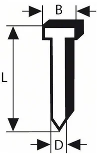 Bosch GWÓŹDŹ SK50 40G 1,2 MM 5000 PC - Gwoździe - miniaturka - grafika 2