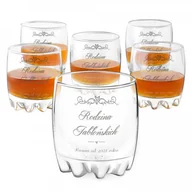 Wesele i ślub - Murrano Szklanki grawerowane sylwana x6 rodzina na ślub rocznicę 6xSZS-006 - miniaturka - grafika 1