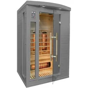 Sauny - Home&Garden Sauna InfraRed CP2 GS Szara Koloroterapia CP2 GS Grey - miniaturka - grafika 1