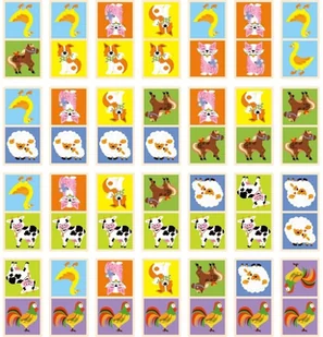 VIGA GRA DOMINO -FARMA (1561) - Gry planszowe - miniaturka - grafika 2