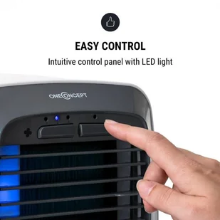 Air Cooler OneConcept OneConcept IceCube 6W 3 prędkości wiatru 600ml biały VTSA7- - Klimatyzatory - miniaturka - grafika 8