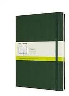 Moleskine Notes Classic XL 19x25 tw. gładki myrtle green - Artykuły biurowe - miniaturka - grafika 2