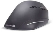Myszki - Connect IT For Health czarna (CMO-2510-BK) - miniaturka - grafika 1