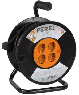 HBF Bębnowy Ogrodowy Na Bębnie Zwijany 50m - Przedłużacze i rozgałęźniki - miniaturka - grafika 2