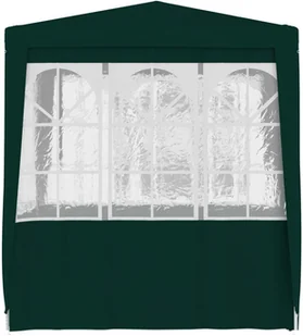 vidaXL Namiot imprezowy ze ściankami, 2x2 m, zielony, 90 g/m 48532 - Pawilony ogrodowe - miniaturka - grafika 7