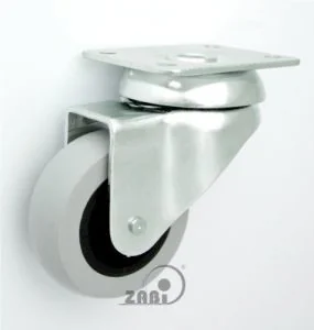 Koło Zabi meblowe w obudowie skrętnej tworzywo-gumowe fi 50 M52T - Meble modułowe i akcesoria Koło Zabi meblowe w obudowie skrętnej tworzywo-gumowe fi 50 M52T - Meble modułowe i akcesoria - miniaturka - grafika 1