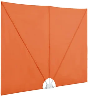 vidaXL Składany parawan tarasowy, terakota, 400x200 cm vidaXL - Pawilony ogrodowe - miniaturka - grafika 6