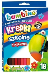 St. Majewski Kredki BAMBINO ołówkowe 18kol. - Przybory szkolne - miniaturka - grafika 6