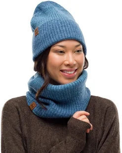 Buff Komin Zimowy Knitted & Fleece Neckwarmer MARIN DENIM 123520.788.10.00 - Czapki damskie Buff Komin Zimowy Knitted & Fleece Neckwarmer MARIN DENIM 123520.788.10.00 - Czapki damskie - miniaturka - grafika 2