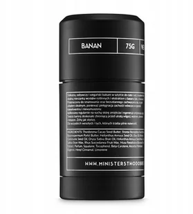 Ministerstwo Dobrego Mydła Balsam Banan sztyft - Balsamy i kremy do ciała - miniaturka - grafika 3
