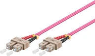 Kable miedziane - MicroConnect Patchcord światłowodowy SC/UPC SC/UPC 50/125 OM4 5m FIB222005-4 FIB222005-4 - miniaturka - grafika 1