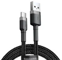 Baseus Kabel Kevlar USB-C 3A 1M grey black CATKLF-BG1 - Kable USB - miniaturka - grafika 10