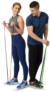 HMS GU06 POMARAŃCZOWO-CZARNA 29 x 5 x 2250 MM GUMA DO ĆWICZEŃ abisal_5907695522778 - Gumy, taśmy, ekspandery - miniaturka - grafika 5