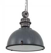 Lampy sufitowe - Steinhauer Bikkel XXL Lampa Wisząca Siwy, 1-punktowy 7834GR - miniaturka - grafika 1