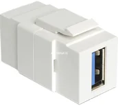 Kable USB - Delock USB3.0 A f/f, Keystone module - miniaturka - grafika 1