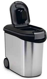 Curver Pojemnik na karmę dla zwierząt, 12 kg, 35 L, srebrny 794073 Beeztees - Pozostałe akcesoria dla psów - miniaturka - grafika 2