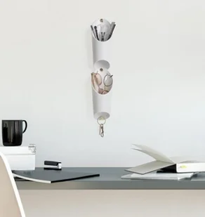 Umbra Floralink wazon, drewno, biały, normalny, - Dekoracje domu - miniaturka - grafika 7